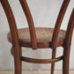 89432 Sedia in legno e paglia di Vienna tipo Thonet (Fiume)