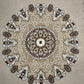 89443 Tappeto in fibra naturale beige e marrone 145cm x 220cm