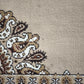 89443 Tappeto in fibra naturale beige e marrone 145cm x 220cm