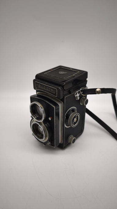 89060 Fotocamera biottica vintage Rolleicord con custodia