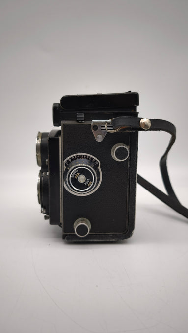 89060 Fotocamera biottica vintage Rolleicord con custodia