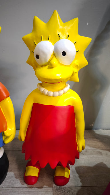 89599 Famiglia Simpson in resina