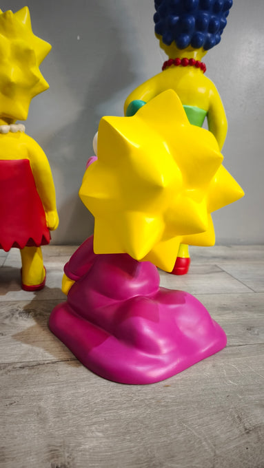 89599 Famiglia Simpson in resina