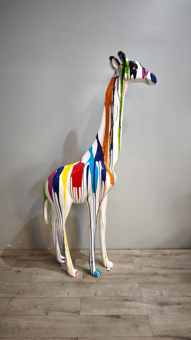 89614 Statua in resina giraffa