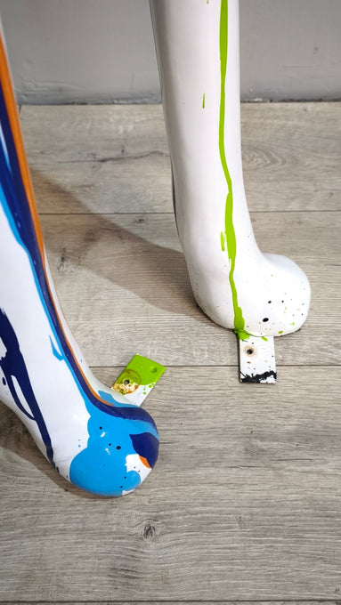 89614 Statua in resina giraffa