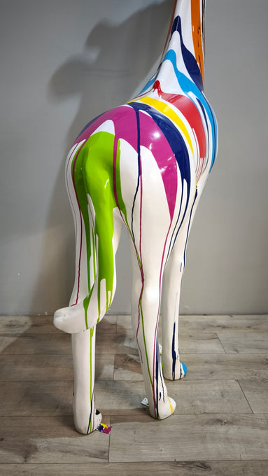 89614 Statua in resina giraffa