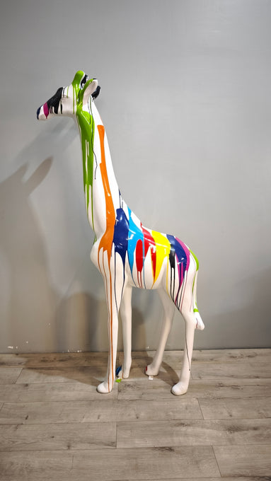 89614 Statua in resina giraffa