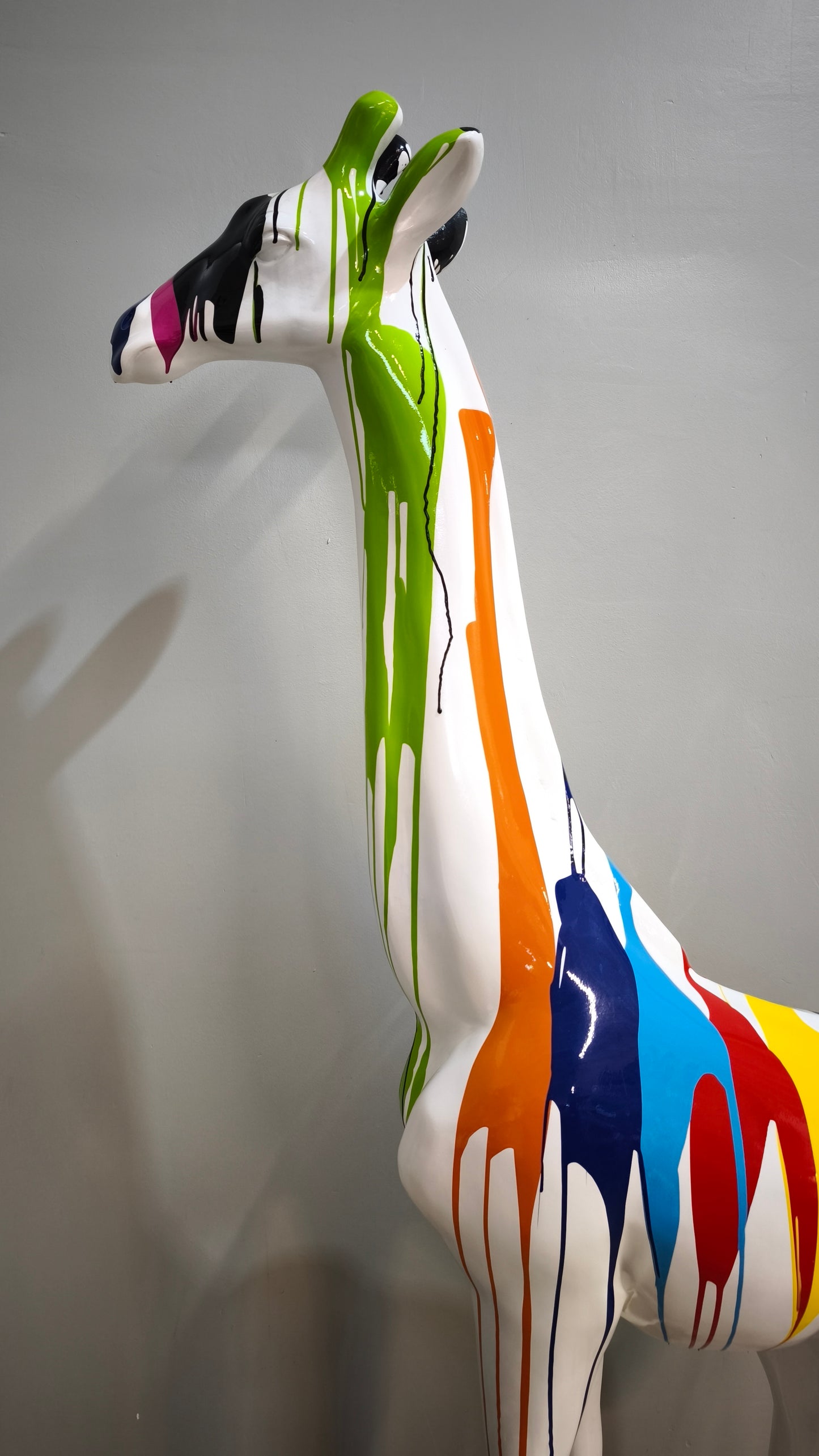 89614 Statua in resina giraffa