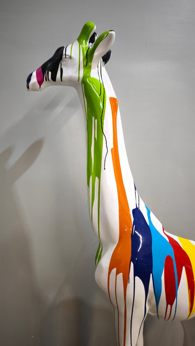 89614 Statua in resina giraffa