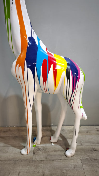 89614 Statua in resina giraffa