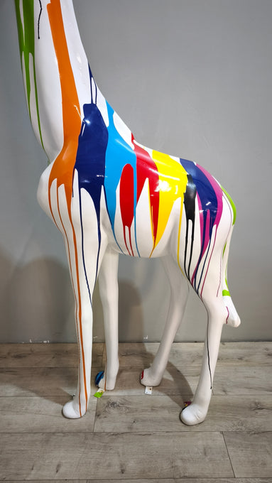 89614 Statua in resina giraffa