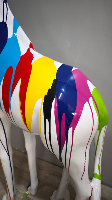 89614 Statua in resina giraffa