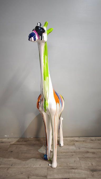 89614 Statua in resina giraffa