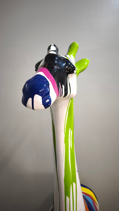 89614 Statua in resina giraffa