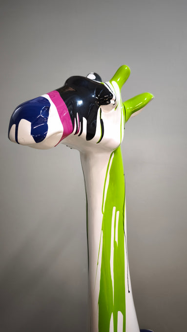89614 Statua in resina giraffa