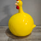89627 Statua in resina gallina gialla