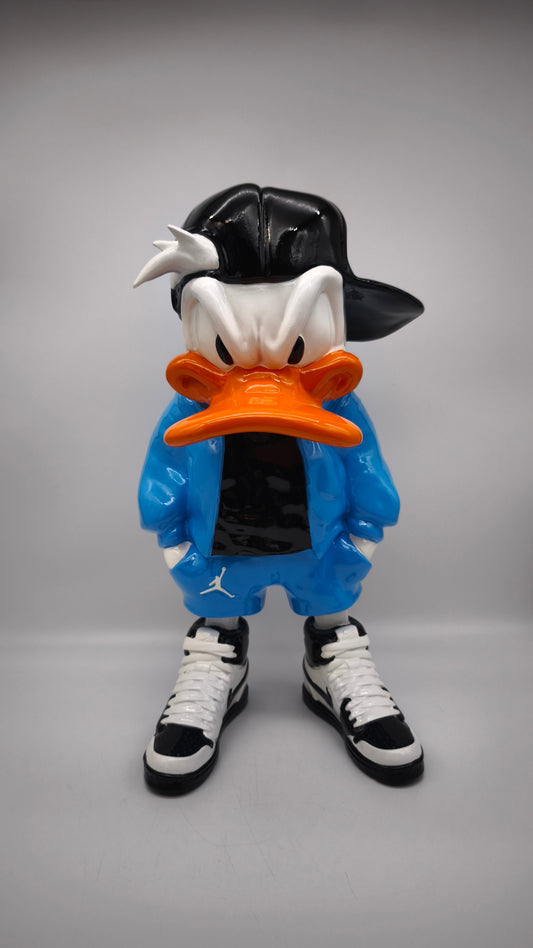 89603 Statua in resina Paperino streetwear