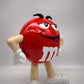 89608 Statua in resina M&M's rosso