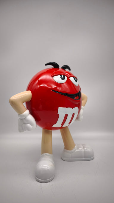 89608 Statua in resina M&M's rosso