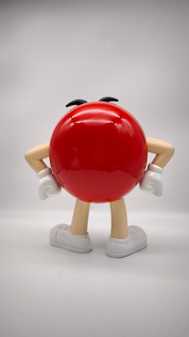 89608 Statua in resina M&M's rosso