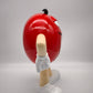 89608 Statua in resina M&M's rosso