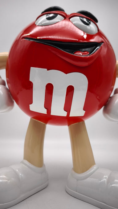 89608 Statua in resina M&M's rosso