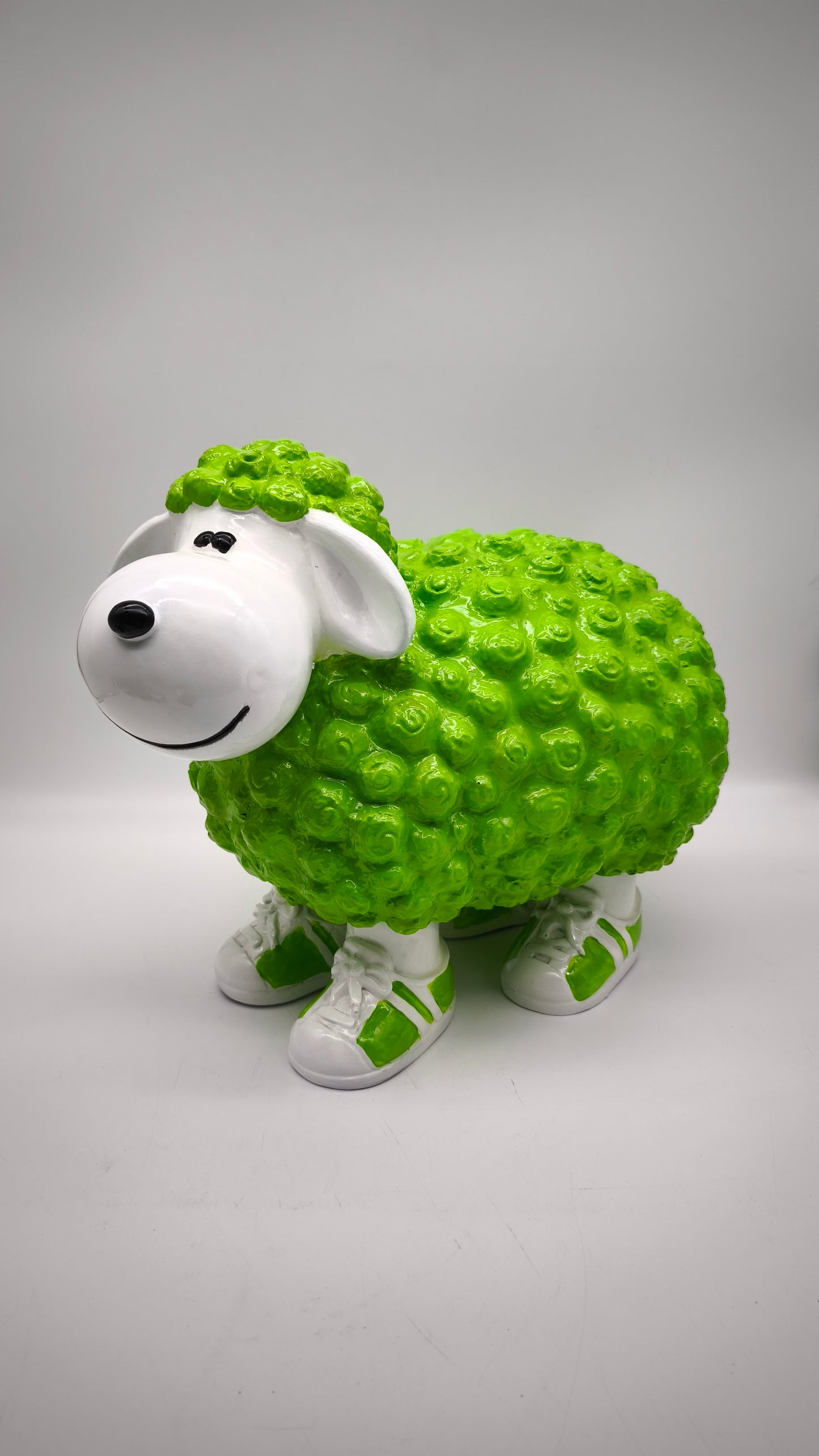 89622 Statua in resina pecora verde