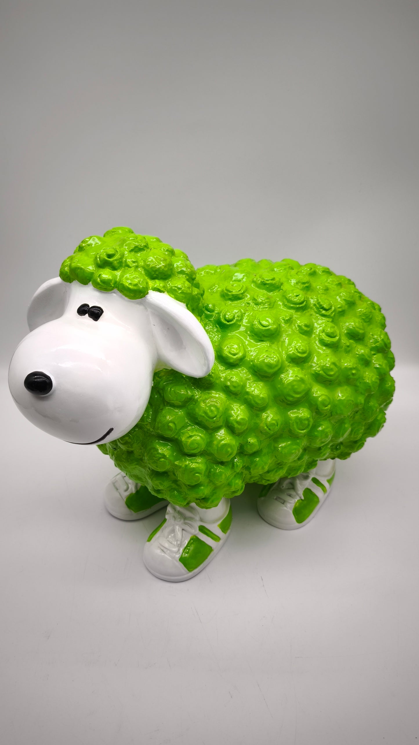 89622 Statua in resina pecora verde