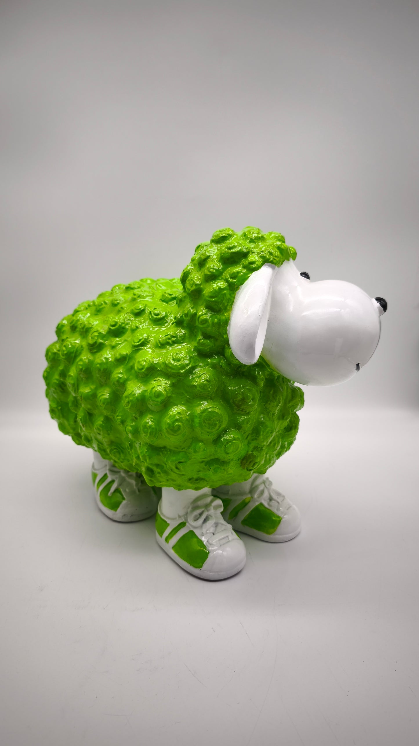 89622 Statua in resina pecora verde