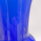 89588 Vaso Opalino in vetro di Murano blu mare e lattimo firmato Venini 2000