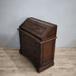 89666 Secretaire in legno massello con piano a ribalta