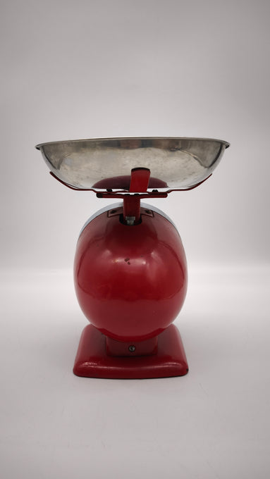 89558 Bilancia da cucina vintage Dulton rossa