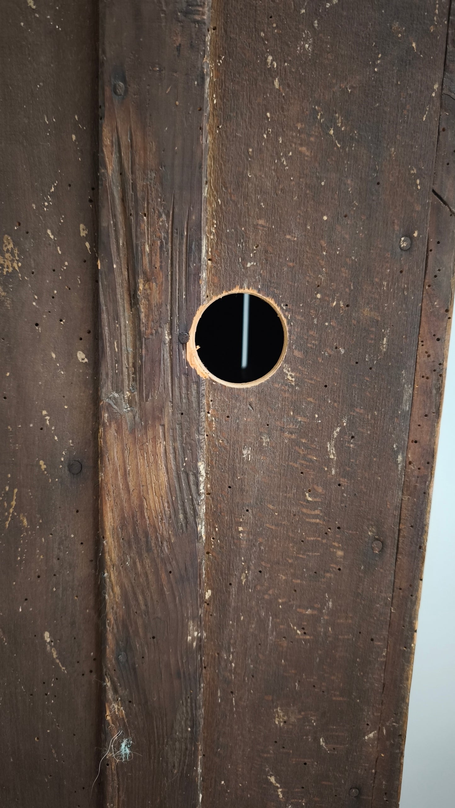 89732 Armadio in legno con ante dipinte