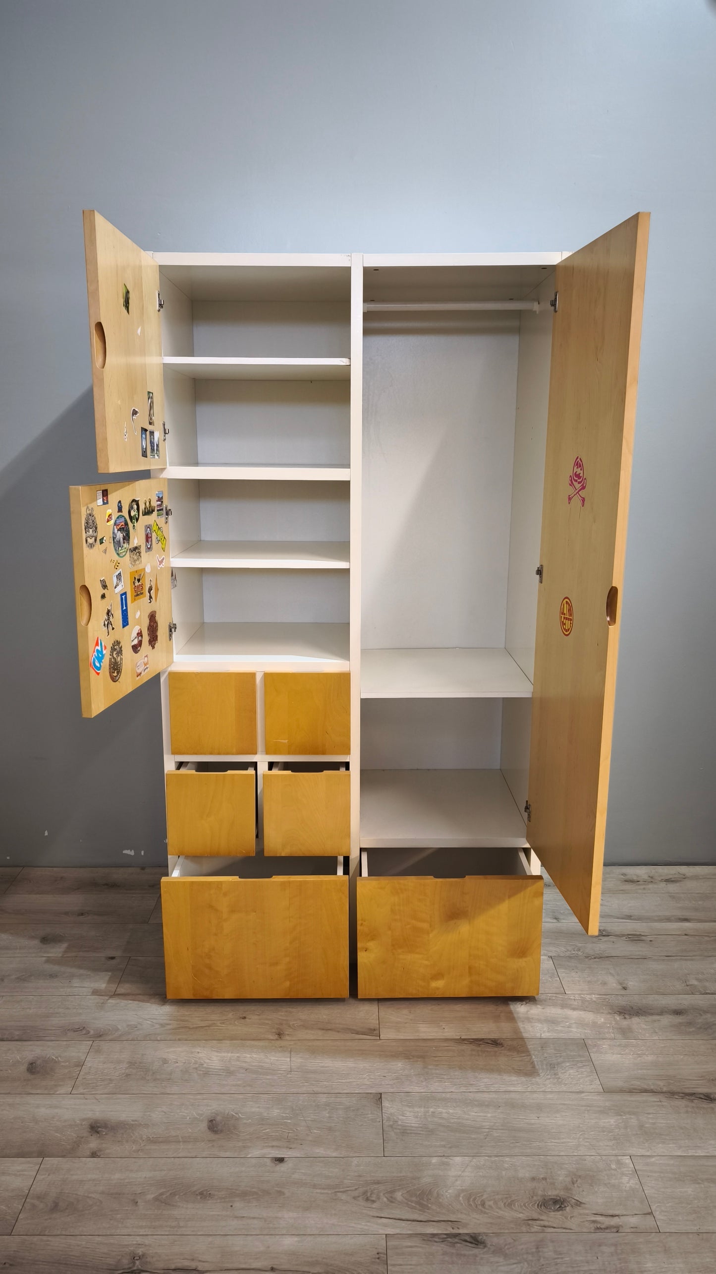 89780 Armadio Ikea tre ante e cassetti