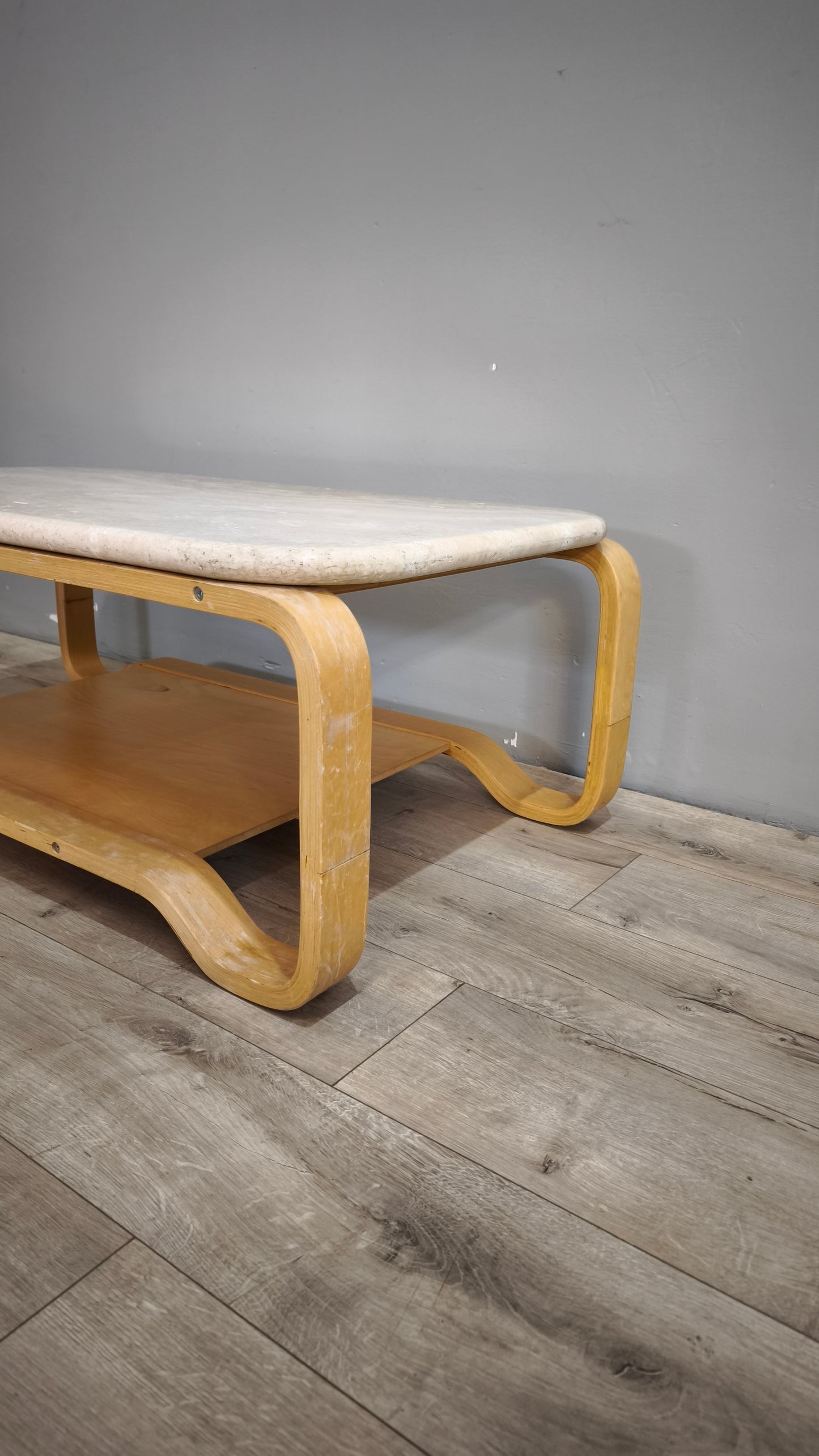 89786 Tavolo da salotto con piano in marmo