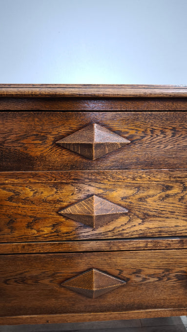 89788 Comò in legno 3 cassetti