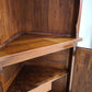 89801 Angoliera con vetrina in legno
