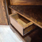 89801 Angoliera con vetrina in legno