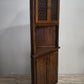 89801 Angoliera con vetrina in legno