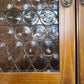89801 Angoliera con vetrina in legno