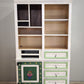 89737 Credenza due corpi dipinta