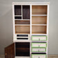89737 Credenza due corpi dipinta