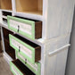 89737 Credenza due corpi dipinta