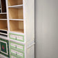 89737 Credenza due corpi dipinta