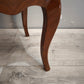 89929 Coppia di comodini in legno intarsiato