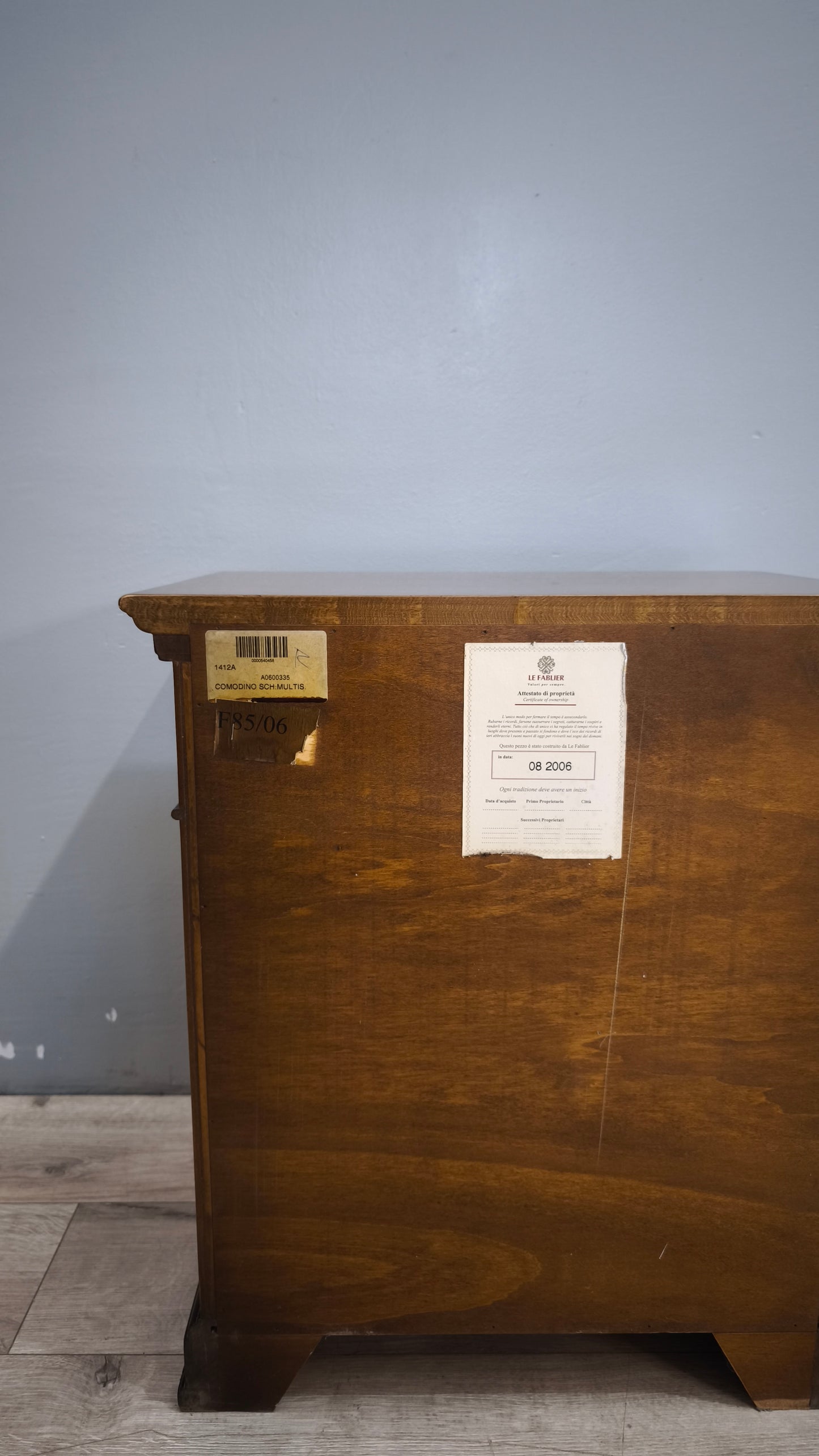 89932 Comodino singolo in legno Le Fablier
