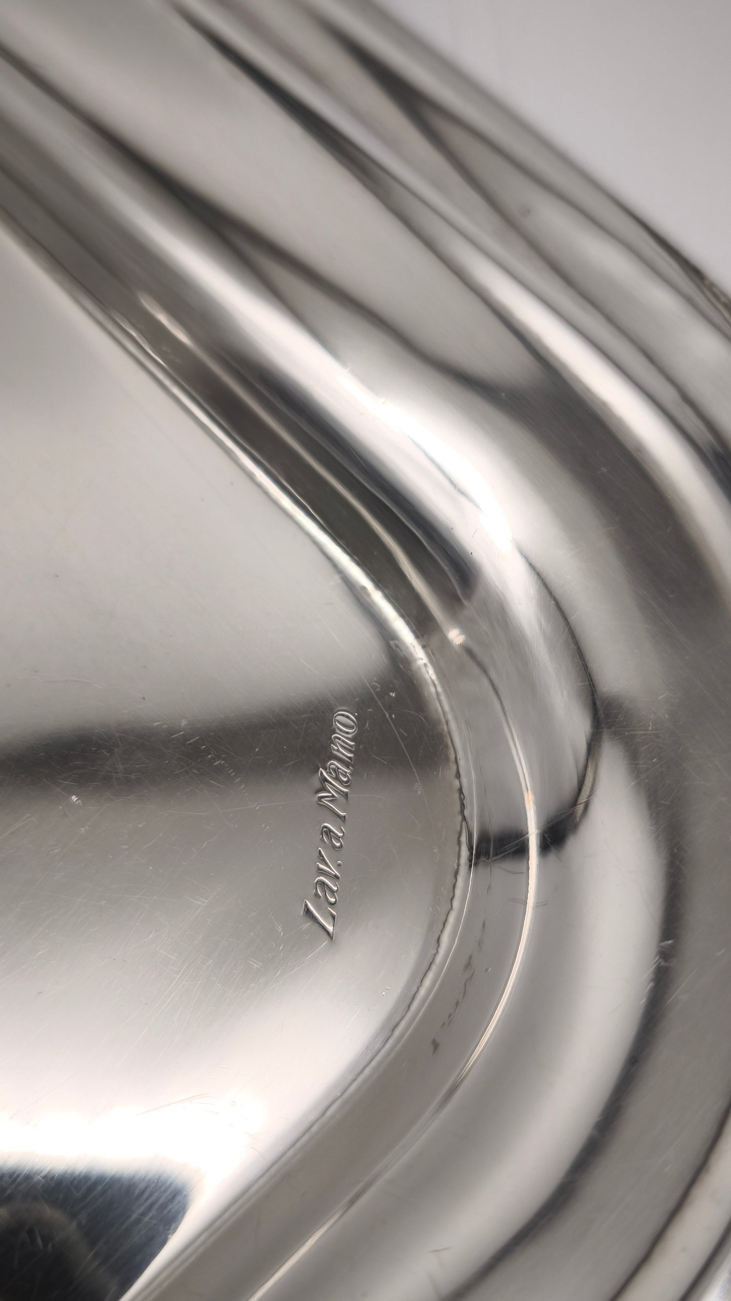 89758 Vassoio silverplated Brogi con manici