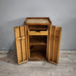 89784 Mobiletto due ante in legno con cassetto interno