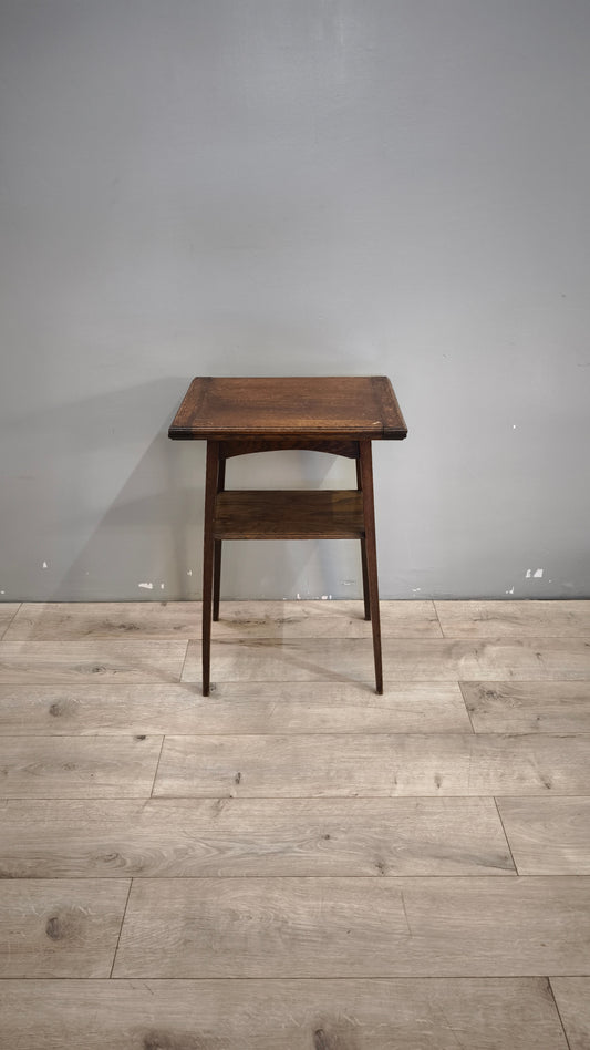 89942 Tavolino da gioco in legno con piano apribile