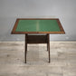 89942 Tavolino da gioco in legno con piano apribile